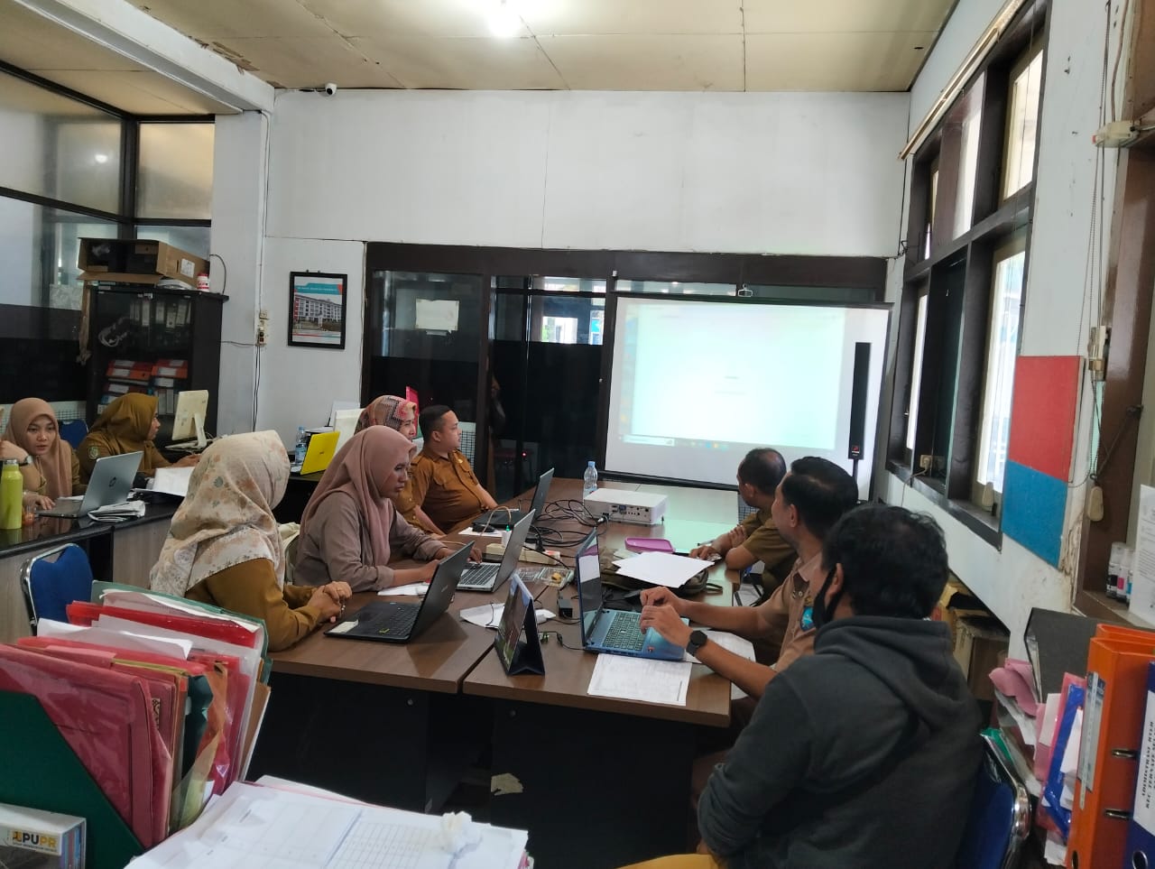 Rapat pembahasan usulan kegiatan Bidang Perkim